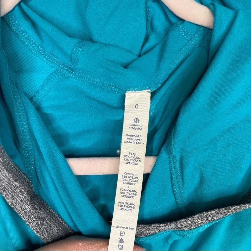 Lululemon Hoodie Pullover Run For Your Life Size 6